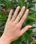 Bague blanche