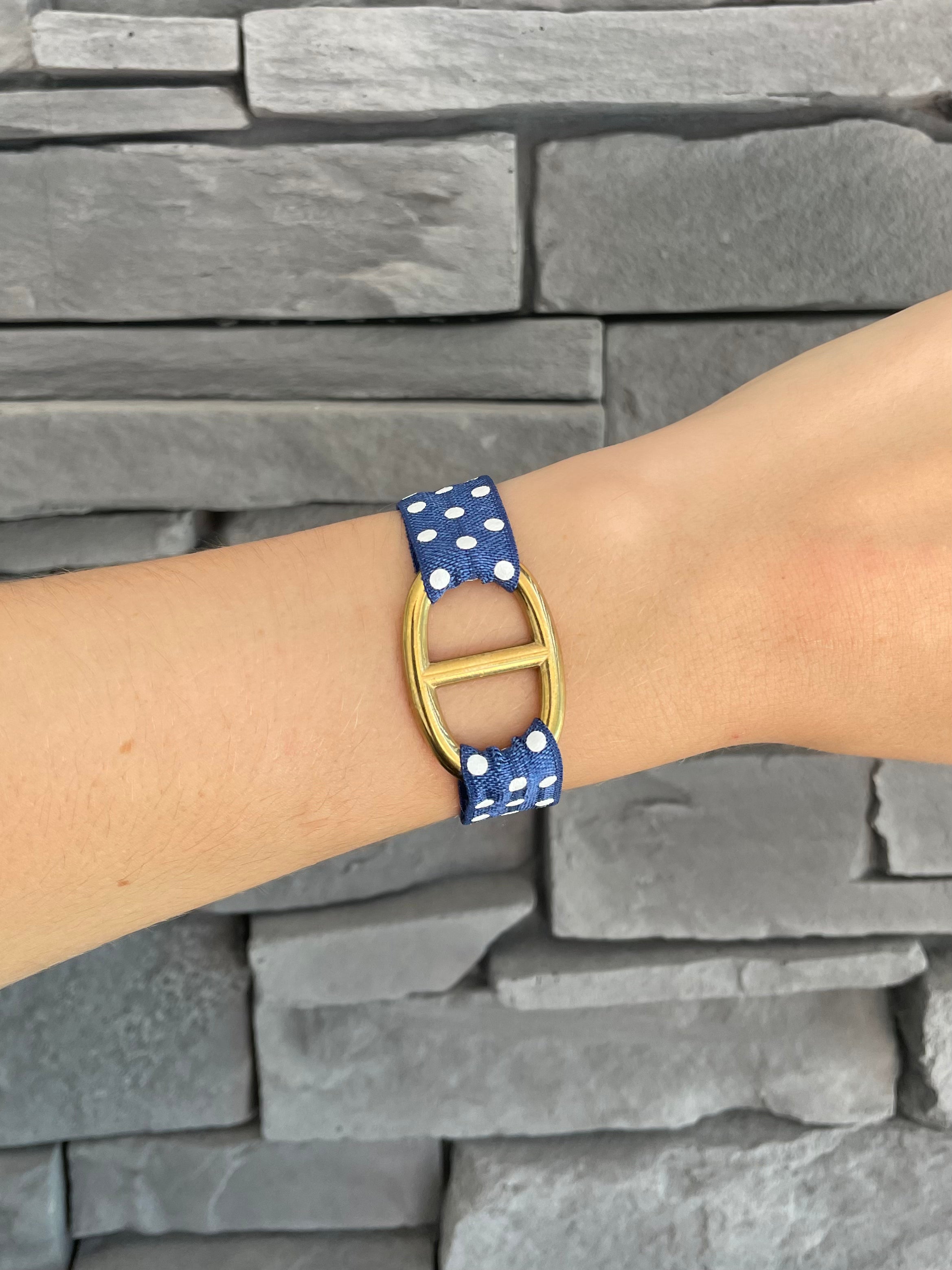Bracelet cordon Marine