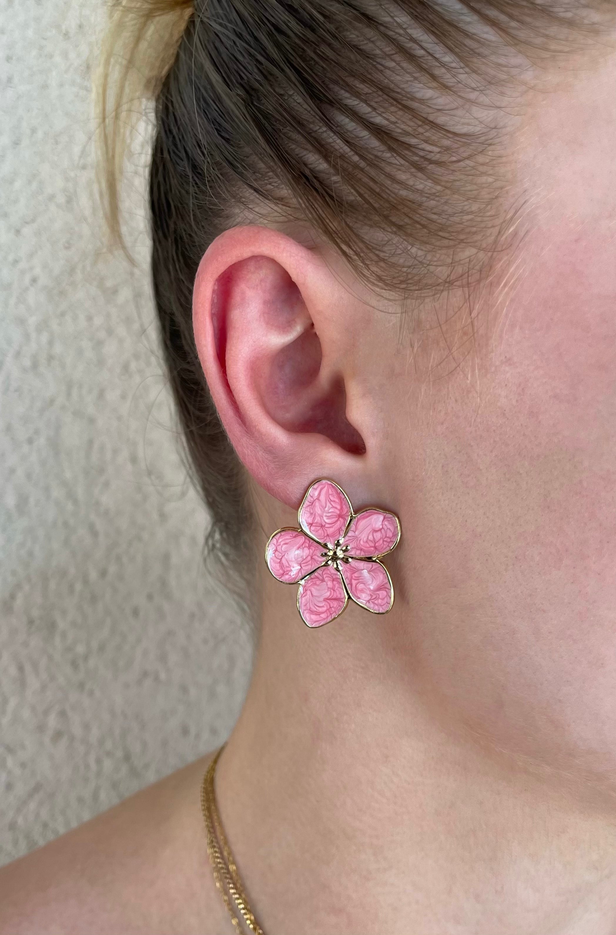 Boucles d'oreilles Iris