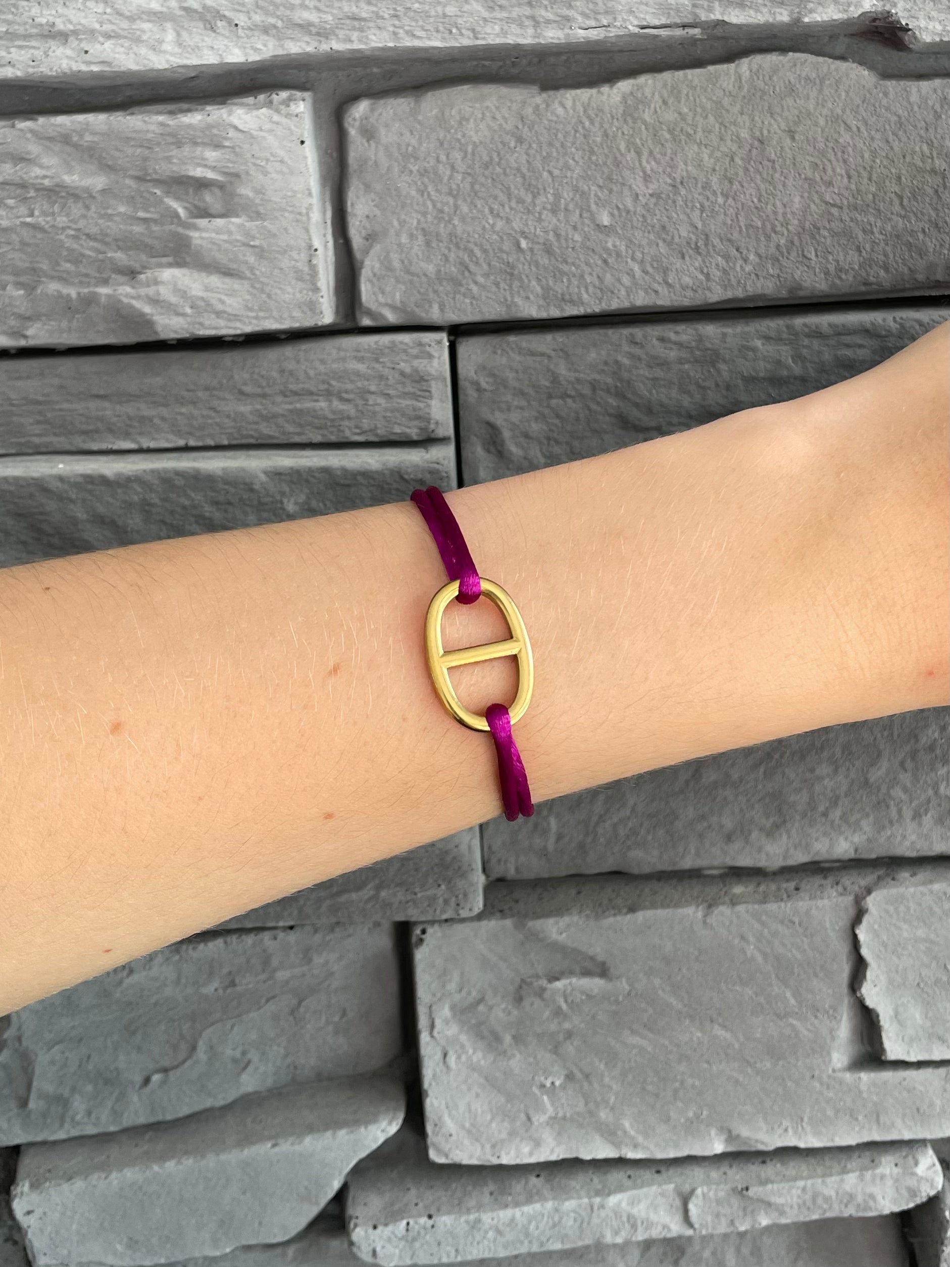 Bracelet cordon Rosy